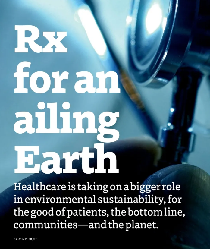 Cover of Minnesota Medicine Magazine: Rx for an ailing Earth